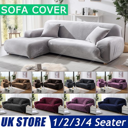 Velvet elastic stretch - velvet, sofa