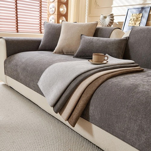 Heavy non slip chenille - non, sofa