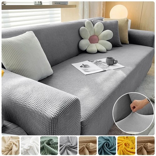 Jacquard stretch sofa cover - stretch,
