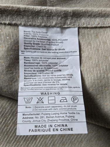 Seater sofa cover with - 3,
