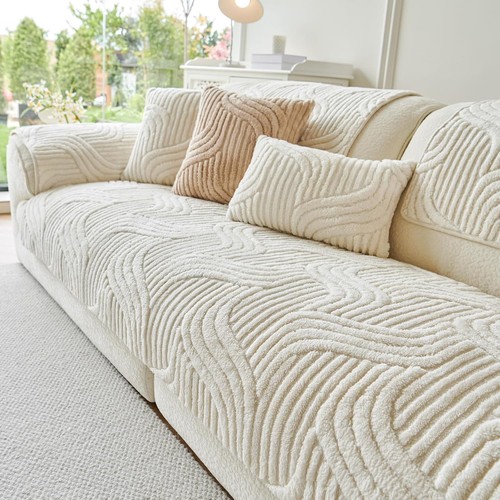 Thick plush sofa cover 4 - cover, 1-4