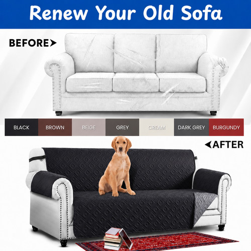 Universal sofa cover - anti, slip