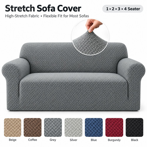 Stretch sofa cover 3 - 1, 2