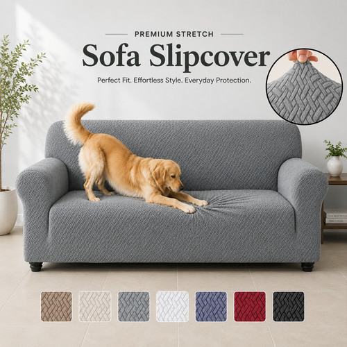 Elastic stretch sofa - stretch, slip