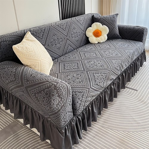 High stretch velvet couch - stretch,
