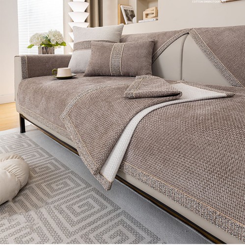Heavy non slip chenille - slip,