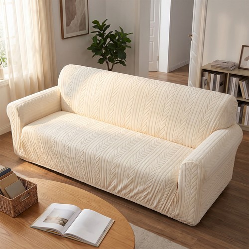 Stretch sofa cover - sofa, jacquard