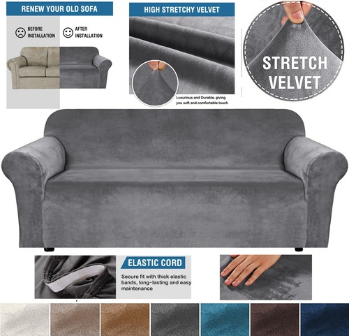 Velvet elastic stretch - velvet,