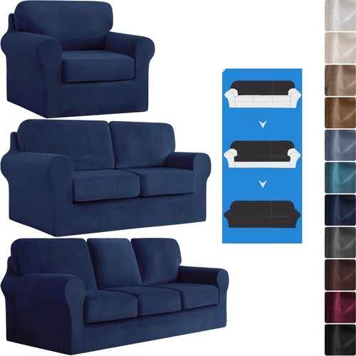 Stretch sofa couch slip covers - slip,