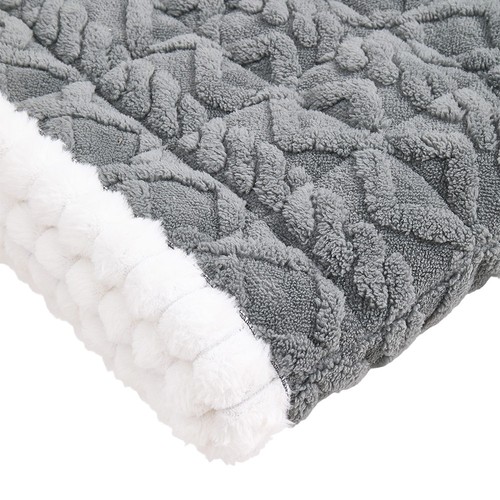 Thick warm plush sofa cover - warm,